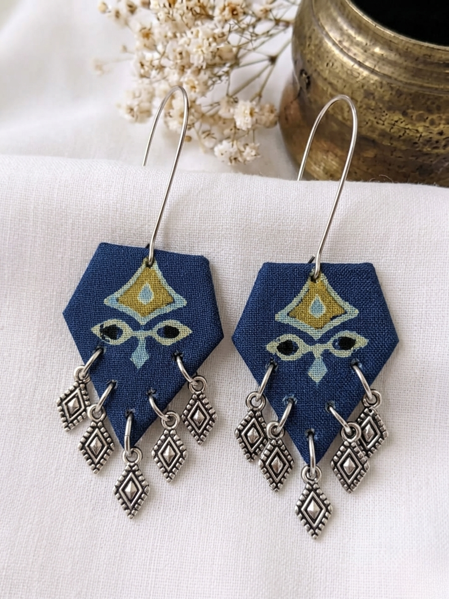 Tapered Pentagon Earrings