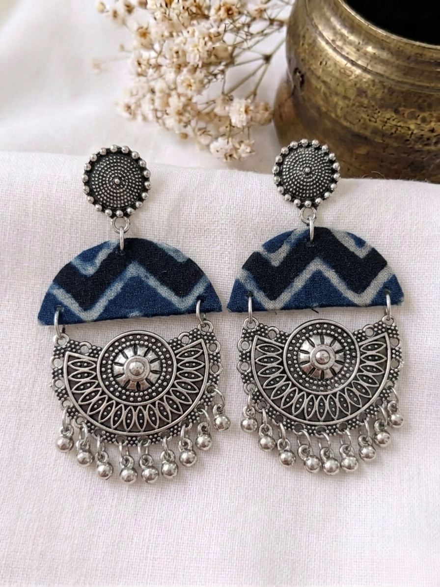 Half Round Earrings