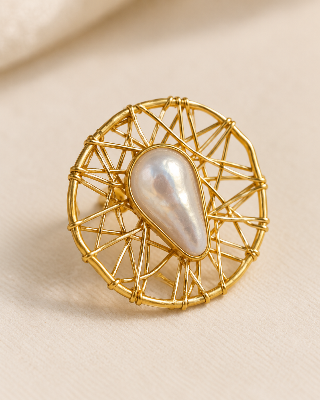 Pearl Woven Halo