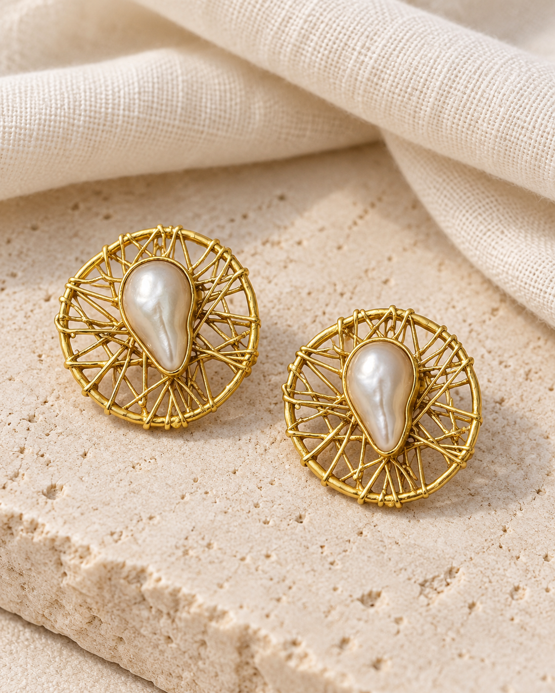 Pearl Woven Halo