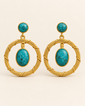 Turquoise Woven Halo