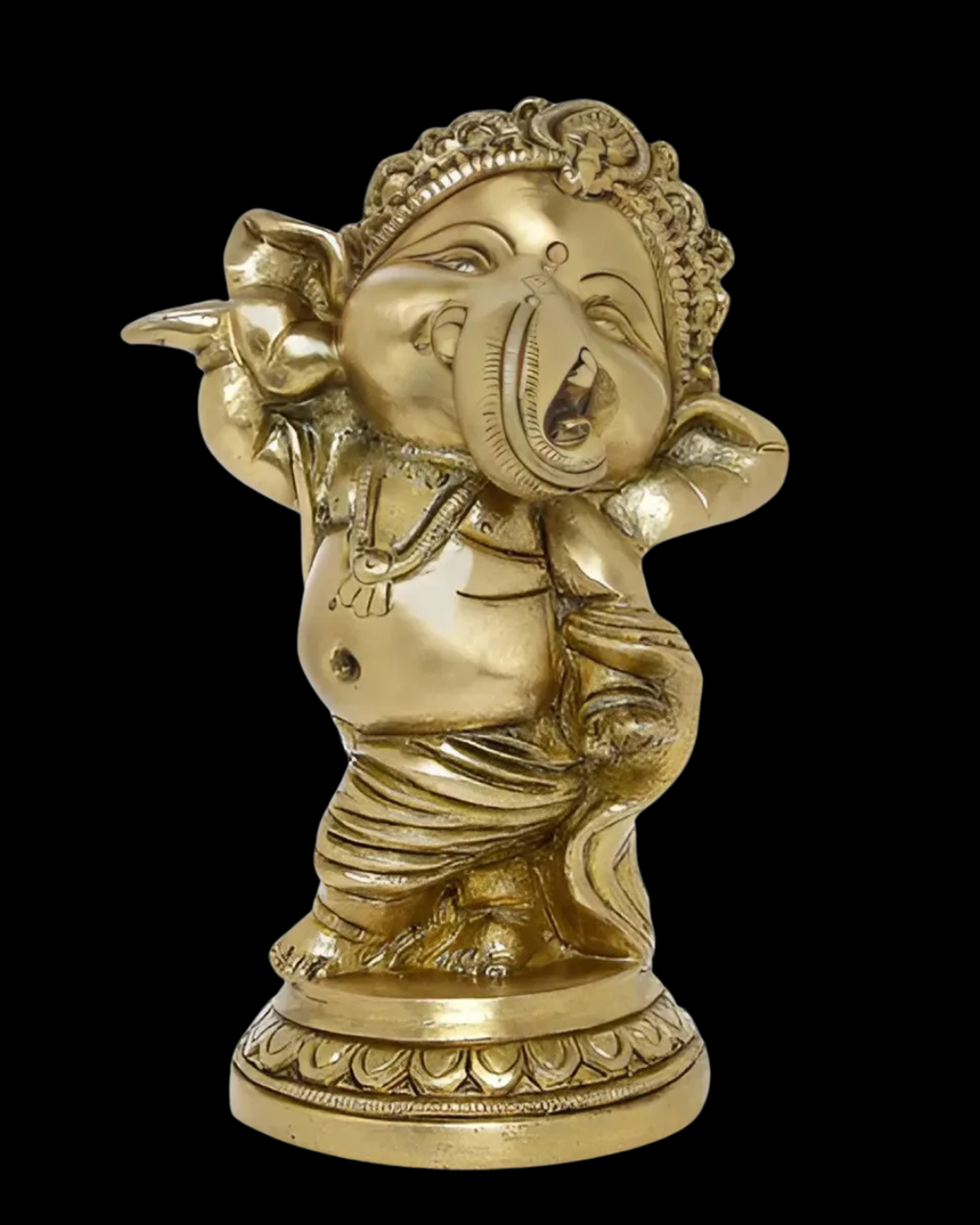 Bala Ganesha Brass Idol