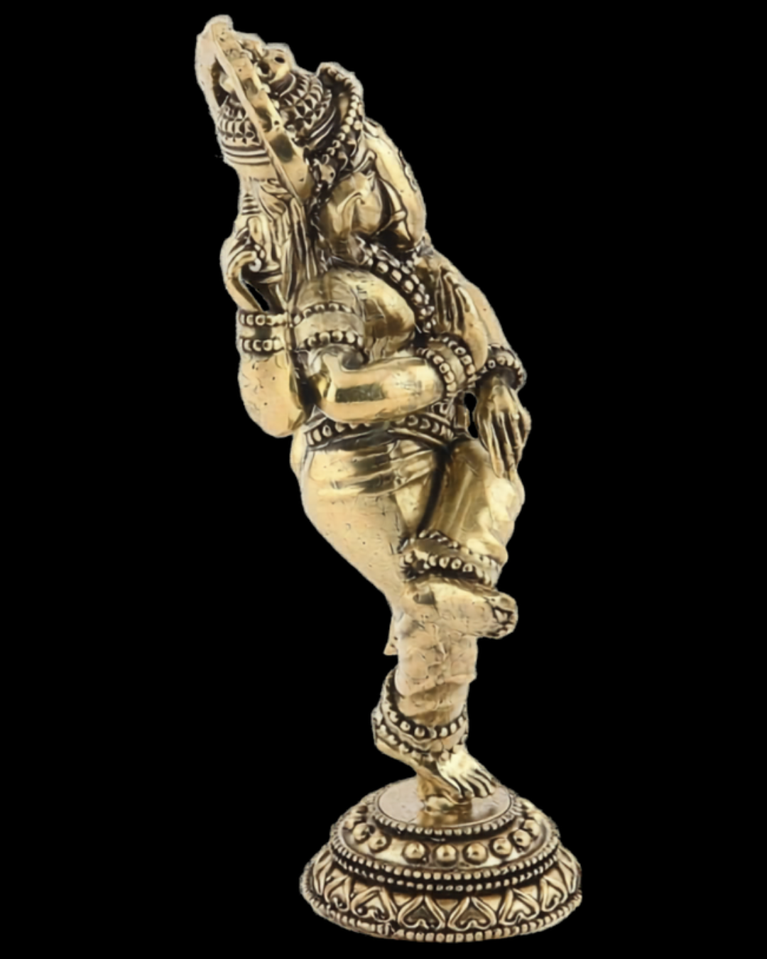 Nataraja Ganesha Brass Idol