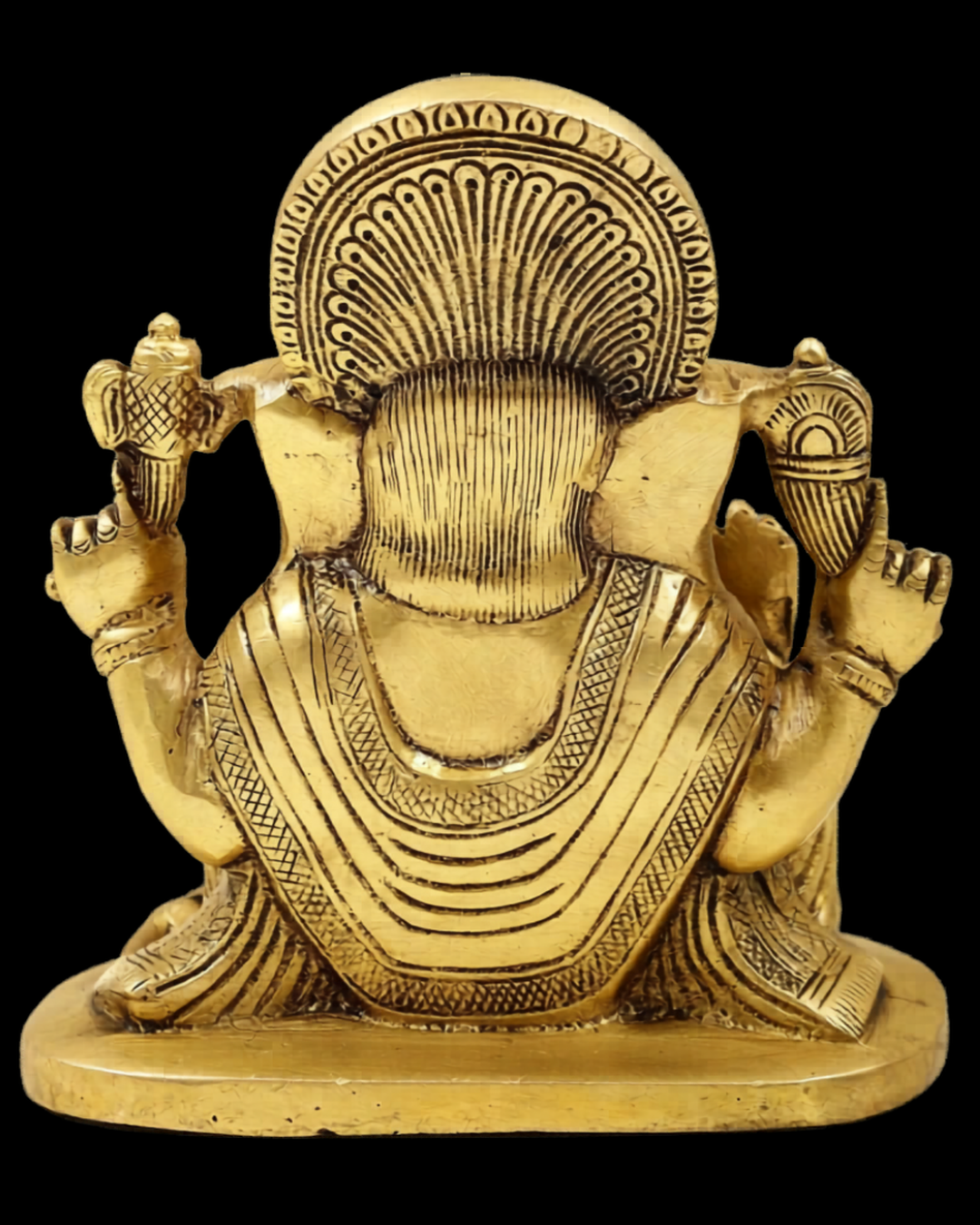Mangalmurti Ganesha Brass Idol