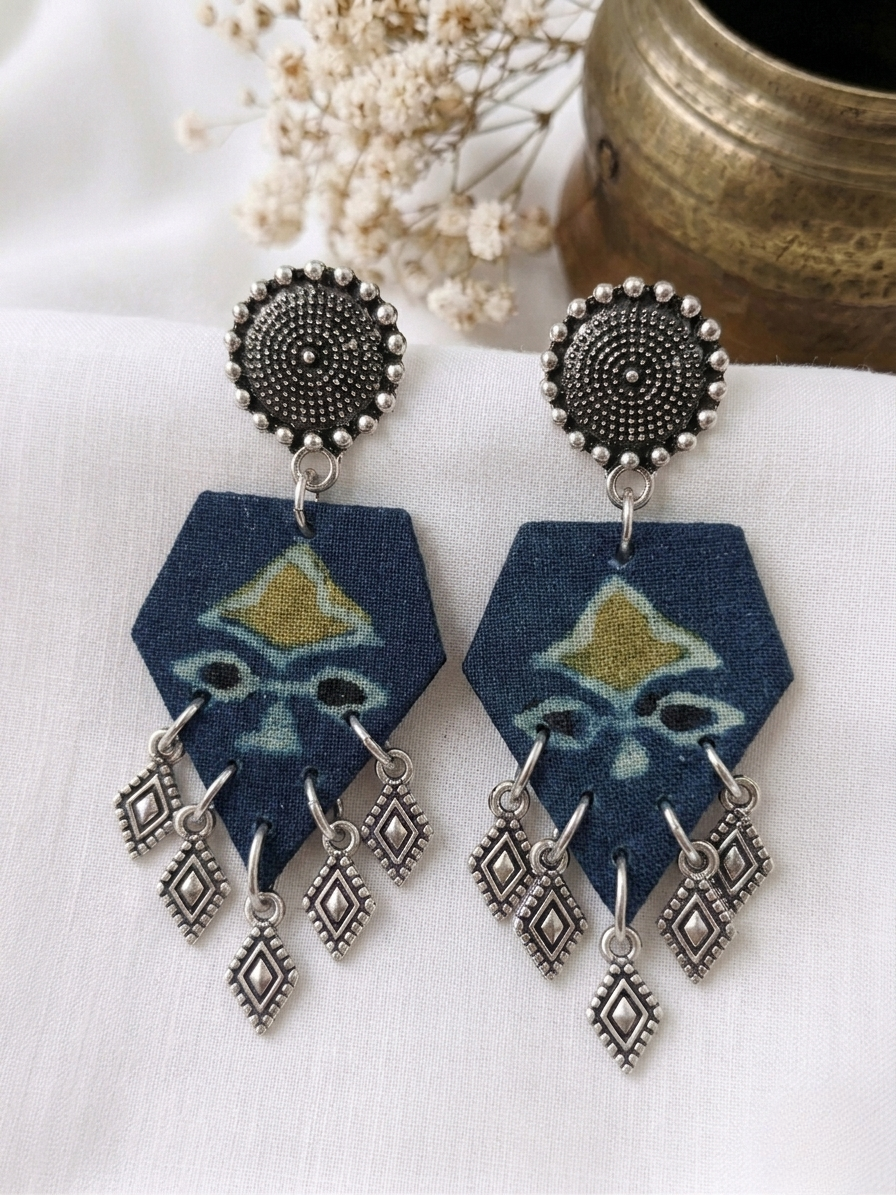 Navy Motif Pentagons