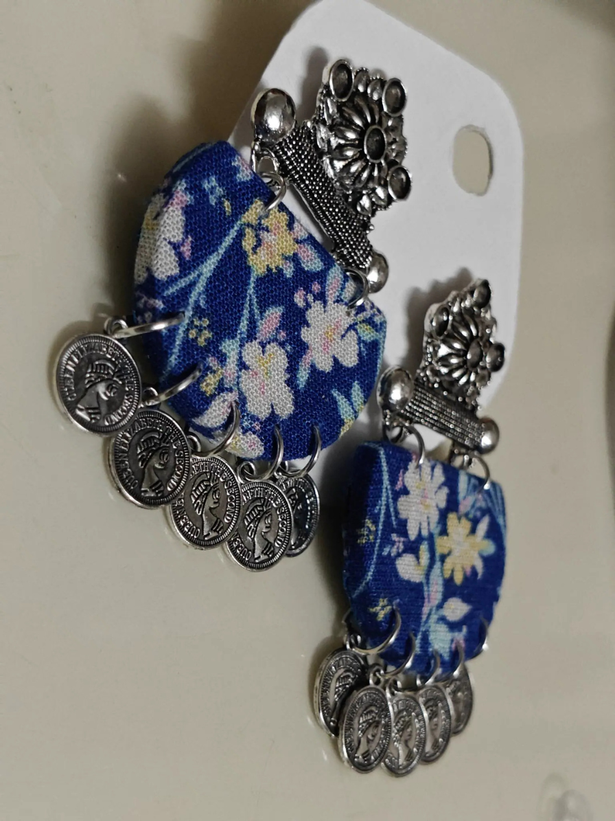 Royal Floral Coin Half Rounds – Statement Top