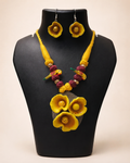 Marigold Bloom Necklace Set