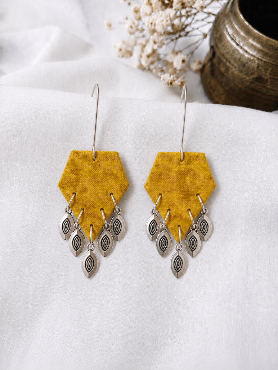 Honey Mustard Leaf Pentagons
