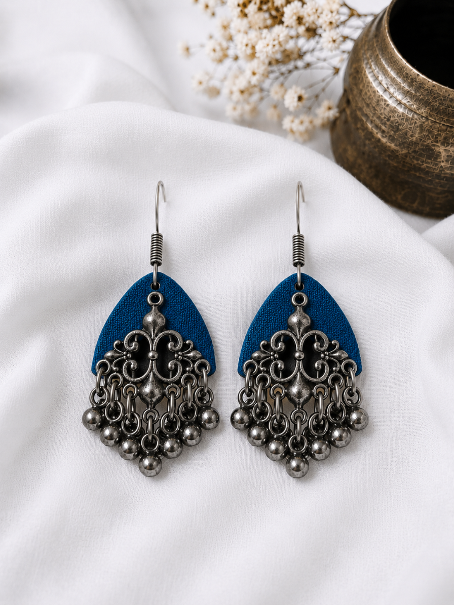 Cobalt Filigree Domes