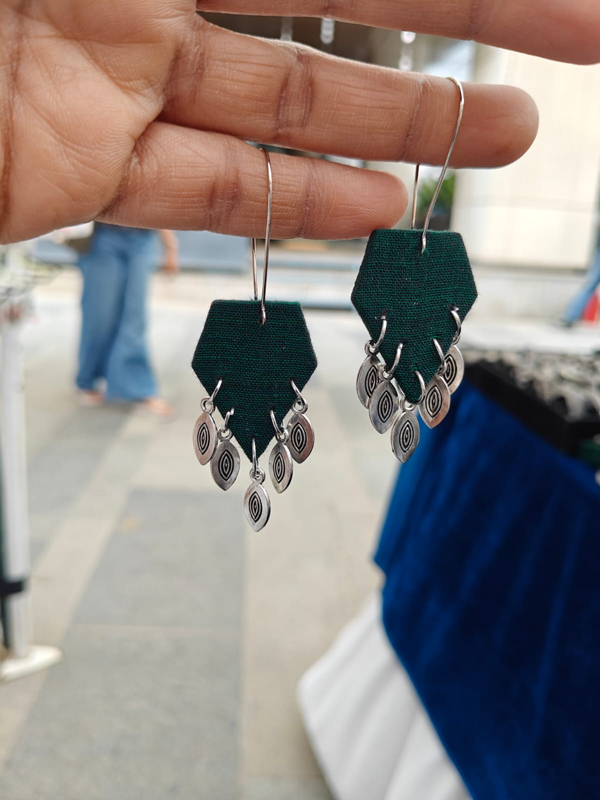 Emerald Leaf Pentagons