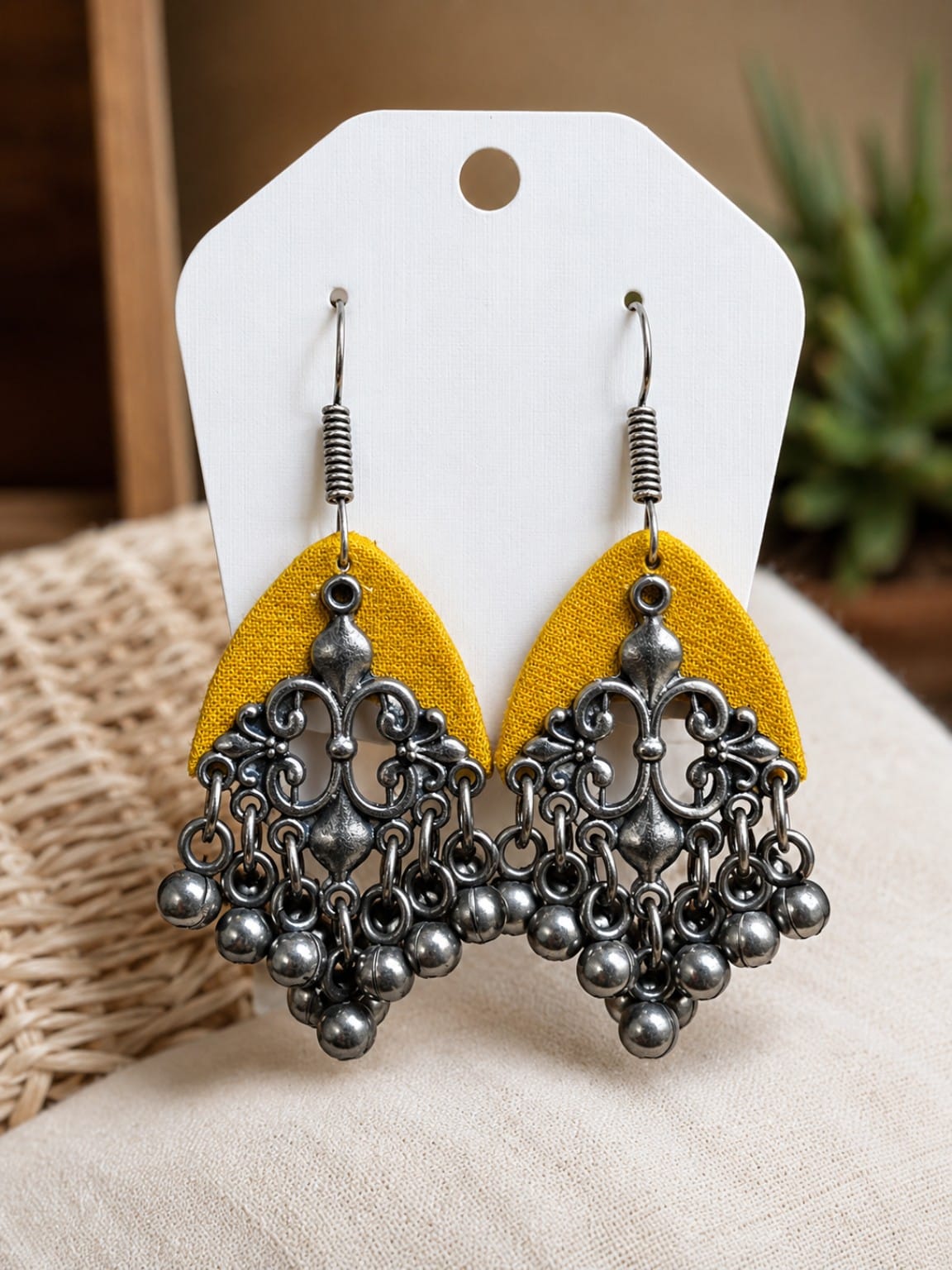 Mustard Filigree Domes