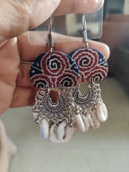 Crimson Swirl Shells