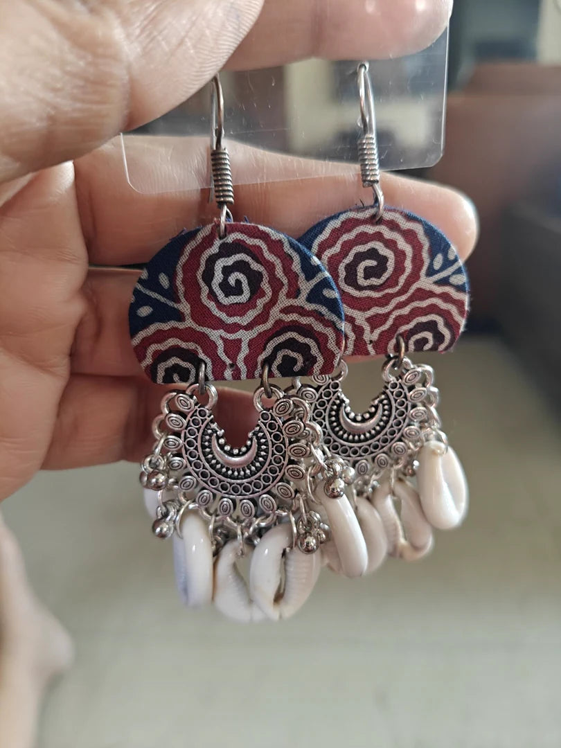 Crimson Swirl Shells