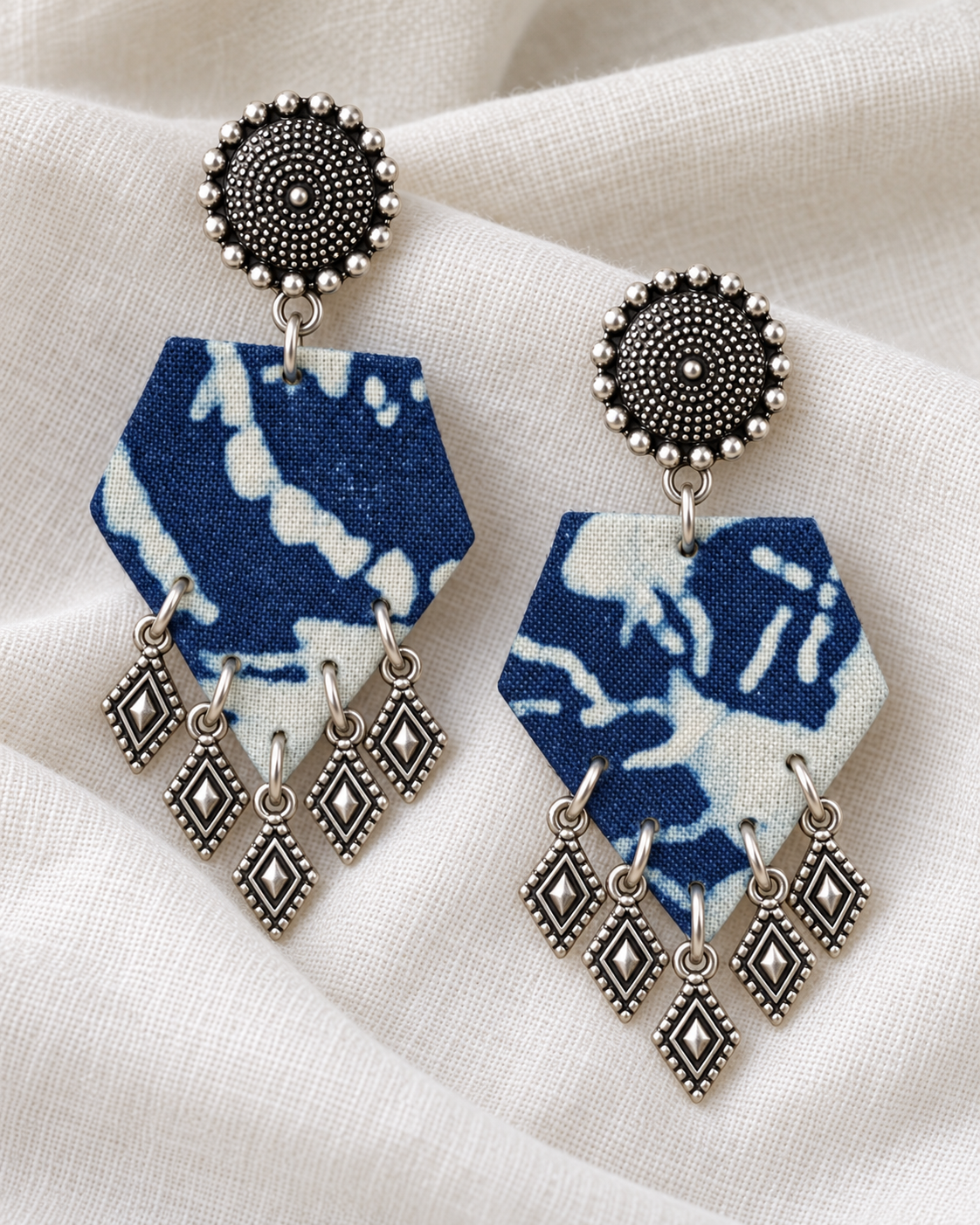 Indigo Abstract Charm