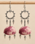 Blush Sunburst Jhumka