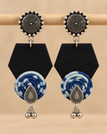 Blue Spiral Drops