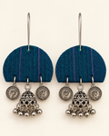 Teal Jhumka Charm