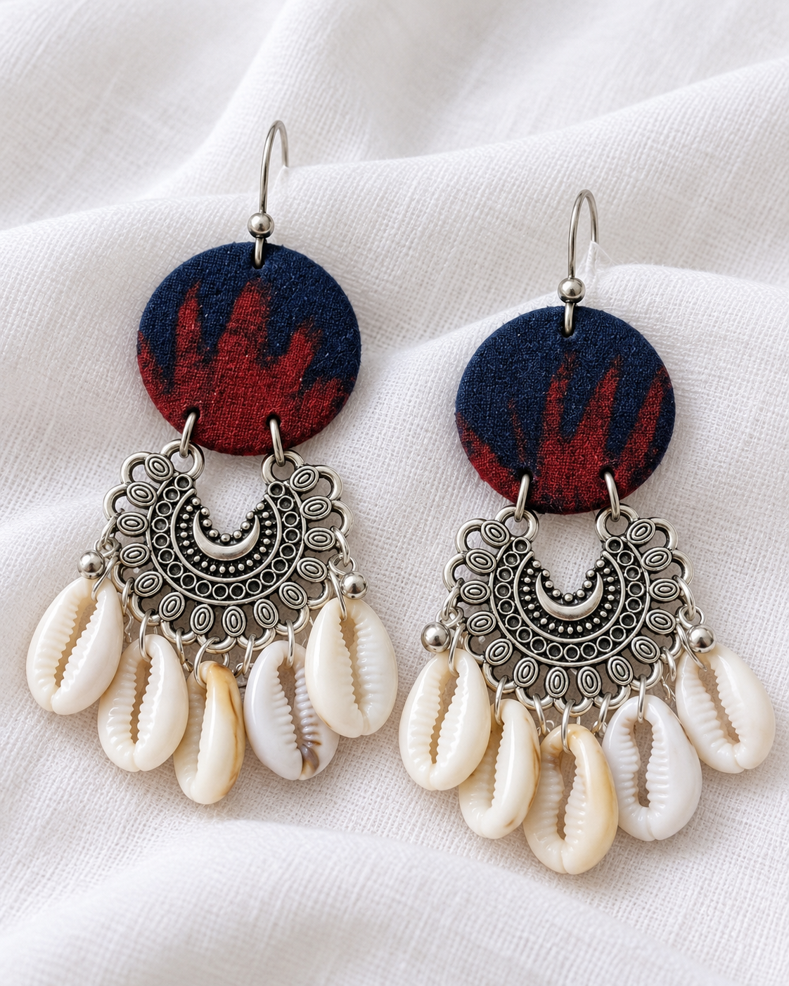 Indigo Flame Charm