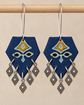 Indigo Motif Hook Charm