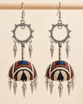 Tribal Sunburst Jhumka
