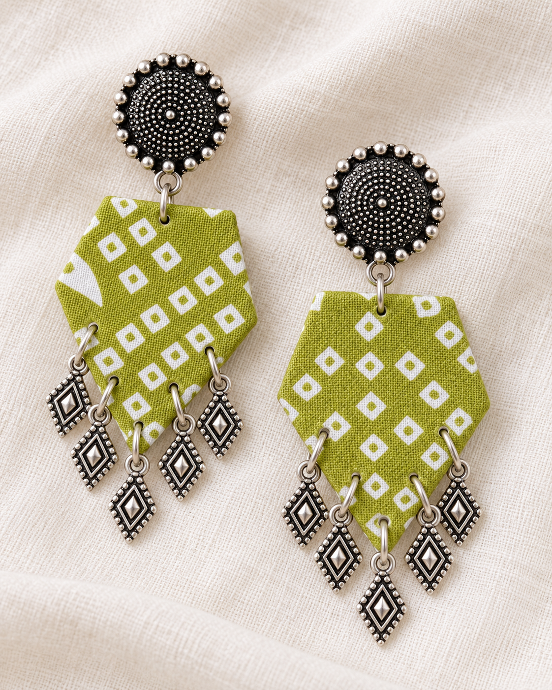 Olive Dots Charm