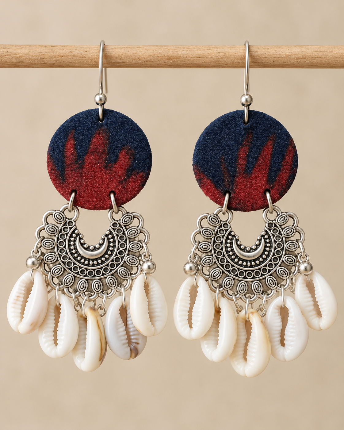 Indigo Flame Charm