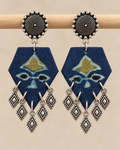 Indigo Motif Charm
