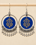 Royal Blue Hoops