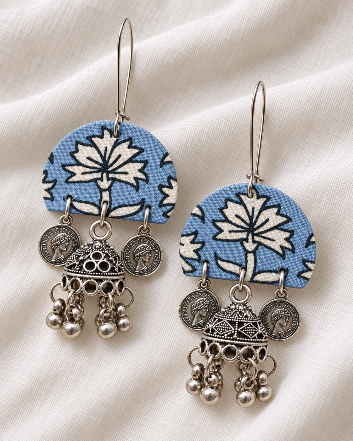 Powder Blossom Jhumka