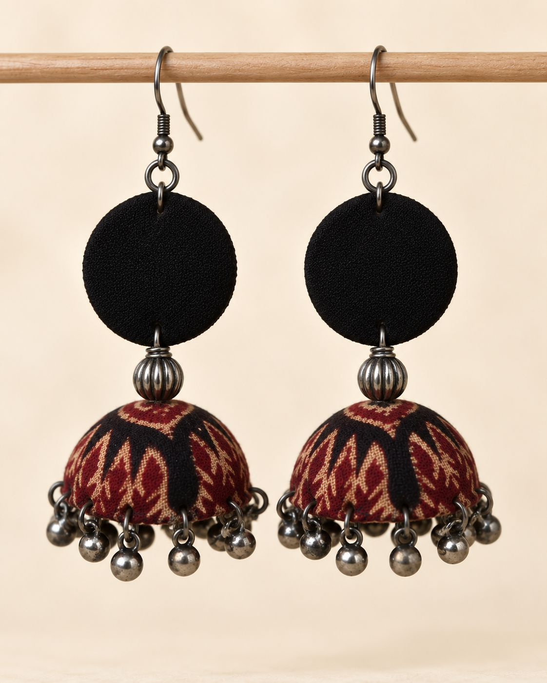 Wine Leaf Jhumka