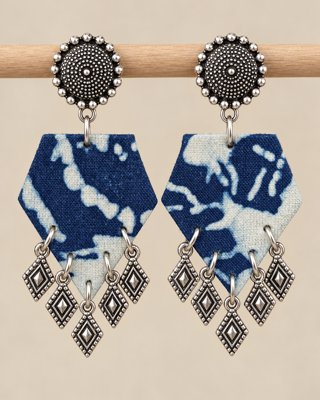 Indigo Abstract Charm