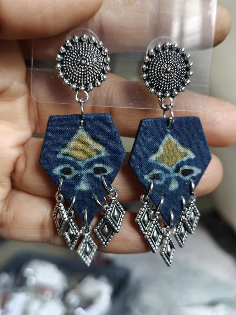 Navy Motif Pentagons